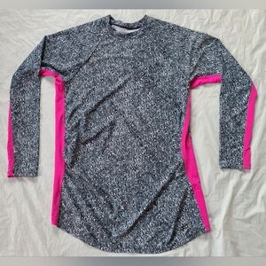 EQ Swimwear Cute Women's Rash Guard Swim Shirt- Size XL  EUC